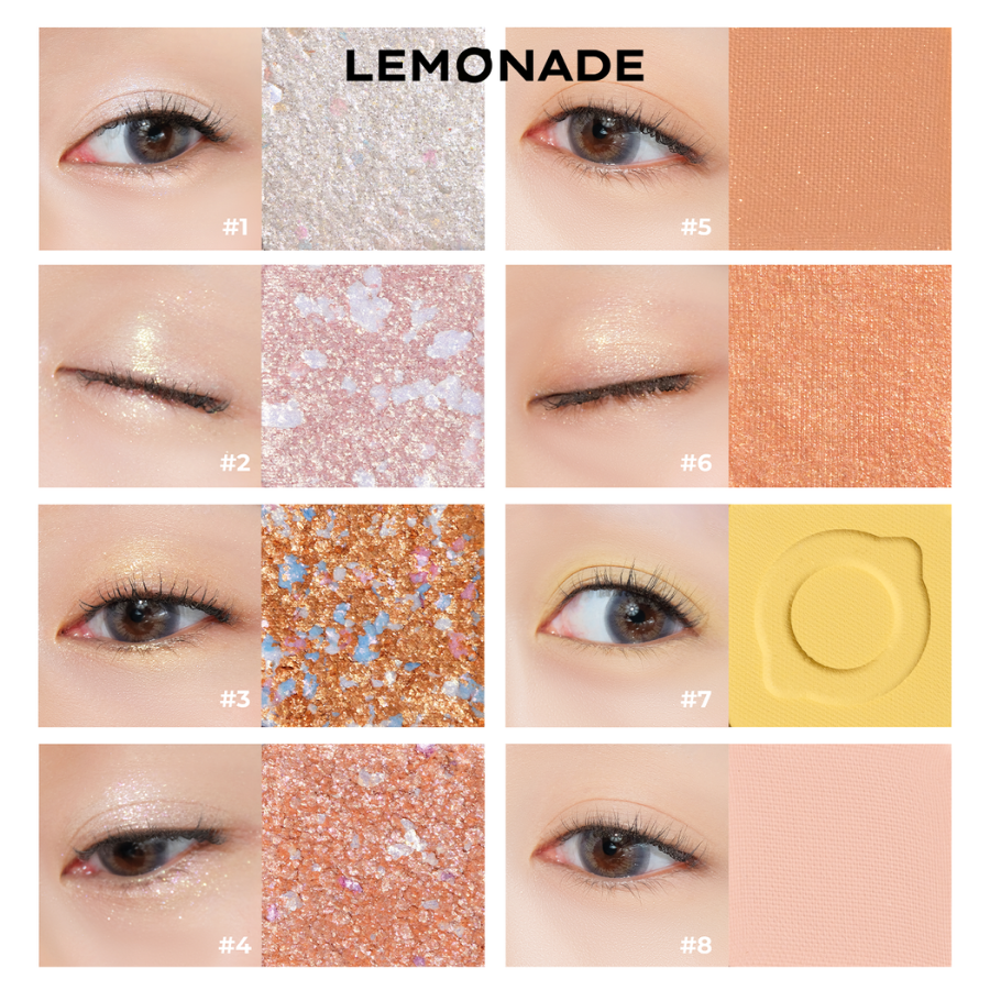 Lemonade Aesthetic Eyeshadow Palette V2 – Everyday Glam