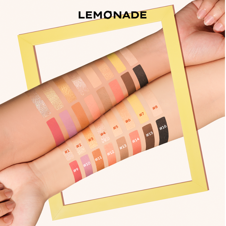 Lemonade Aesthetic Eyeshadow Palette V2 – Everyday Glam