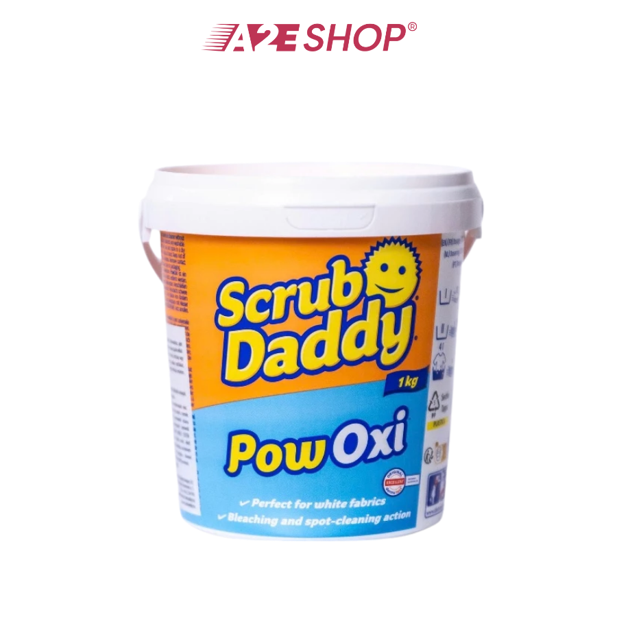 Scrub Daddy PowOxi White Zone 1kg | Oxygen-Powered Stain Remover
