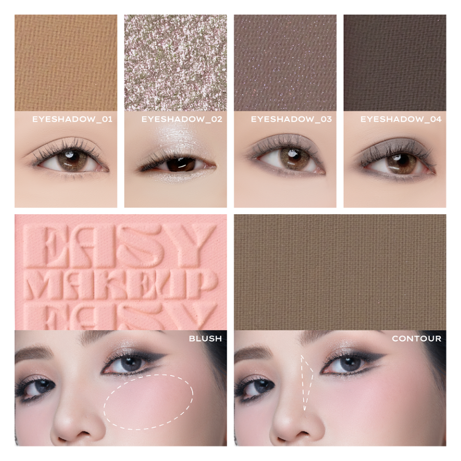 Lemonade Aesthetic Multi-Task Palette – 10.8g All-in-One