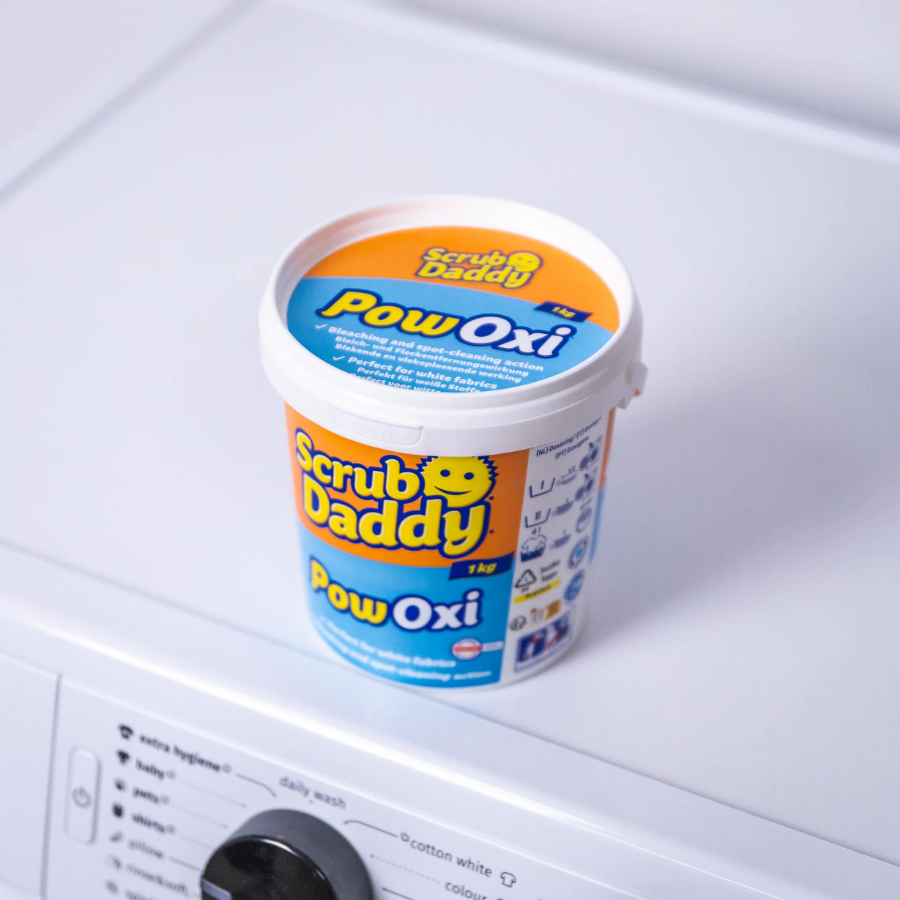 Scrub Daddy PowOxi White Zone 1kg | Oxygen-Powered Stain Remover