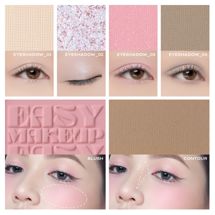 Lemonade Aesthetic Multi-Task Palette – 10.8g All-in-One
