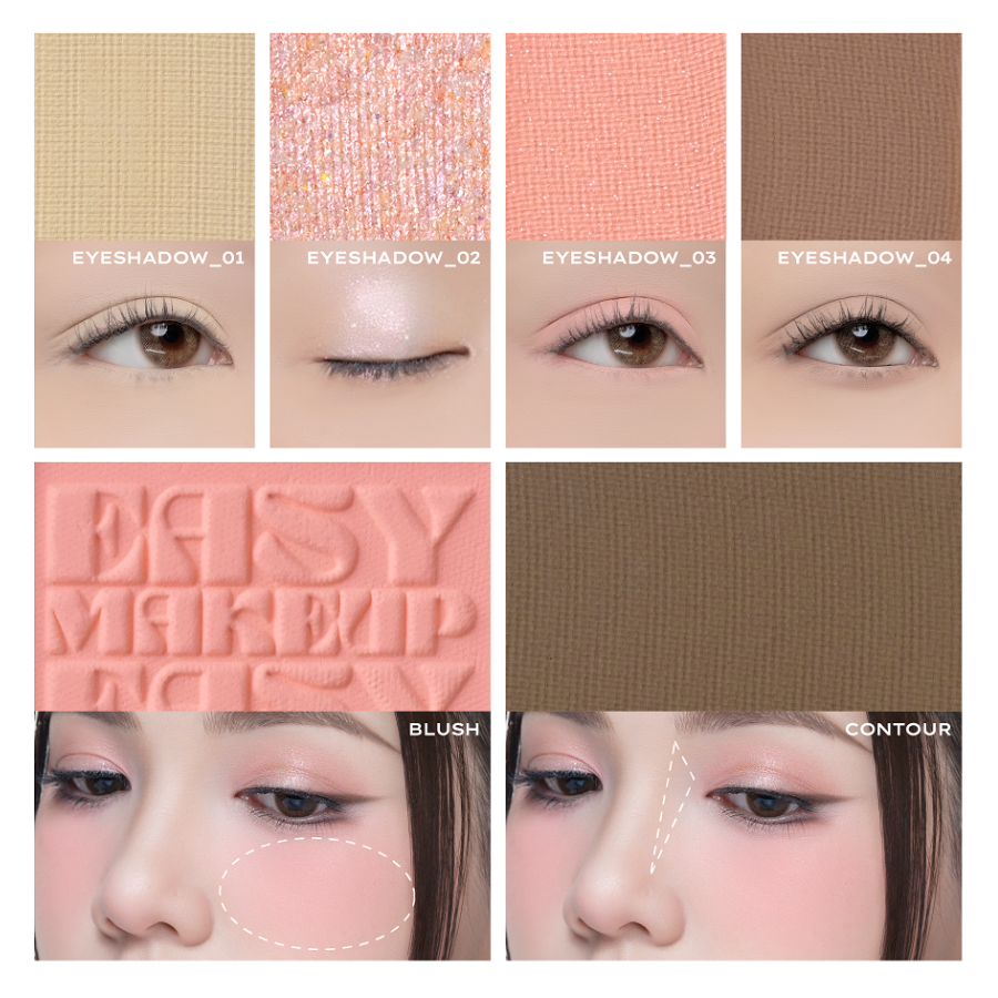 Lemonade Aesthetic Multi-Task Palette – 10.8g All-in-One