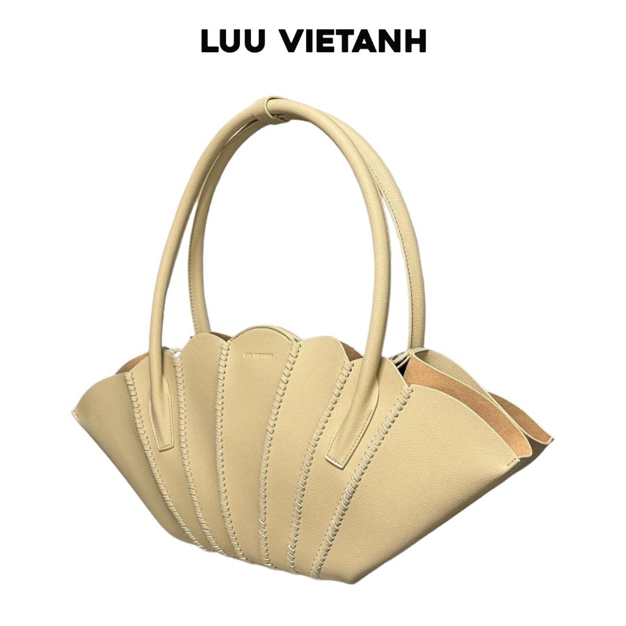 Luuvietanh Leather Ngói Bag with 5 colors