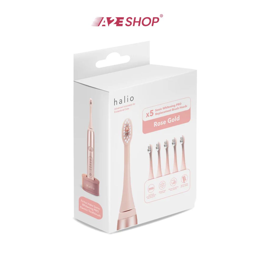 Halio Sonic Whitening Electric Toothbrush Heads - Multiple colors