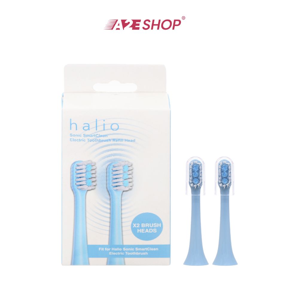 Halio Sonic SmartClean Electric Toothbrush Head - Coral/Blue