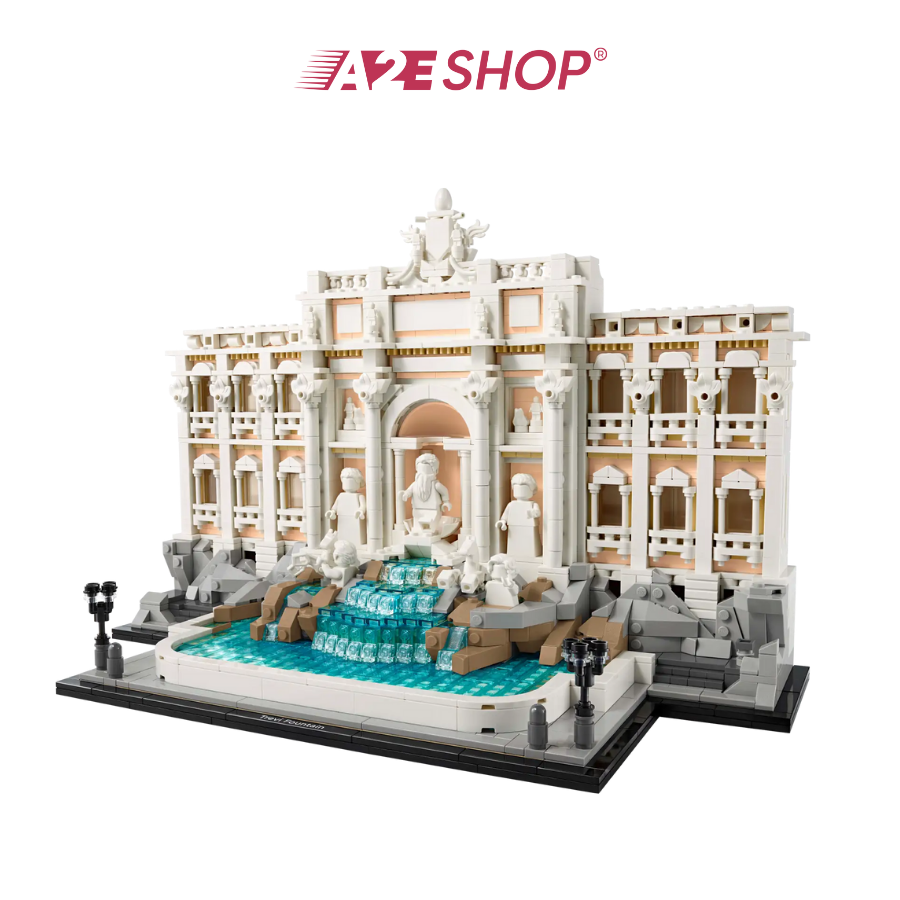 LEGO Architecture Trevi Fountain – Iconic Rome Landmark (1880 pieces)