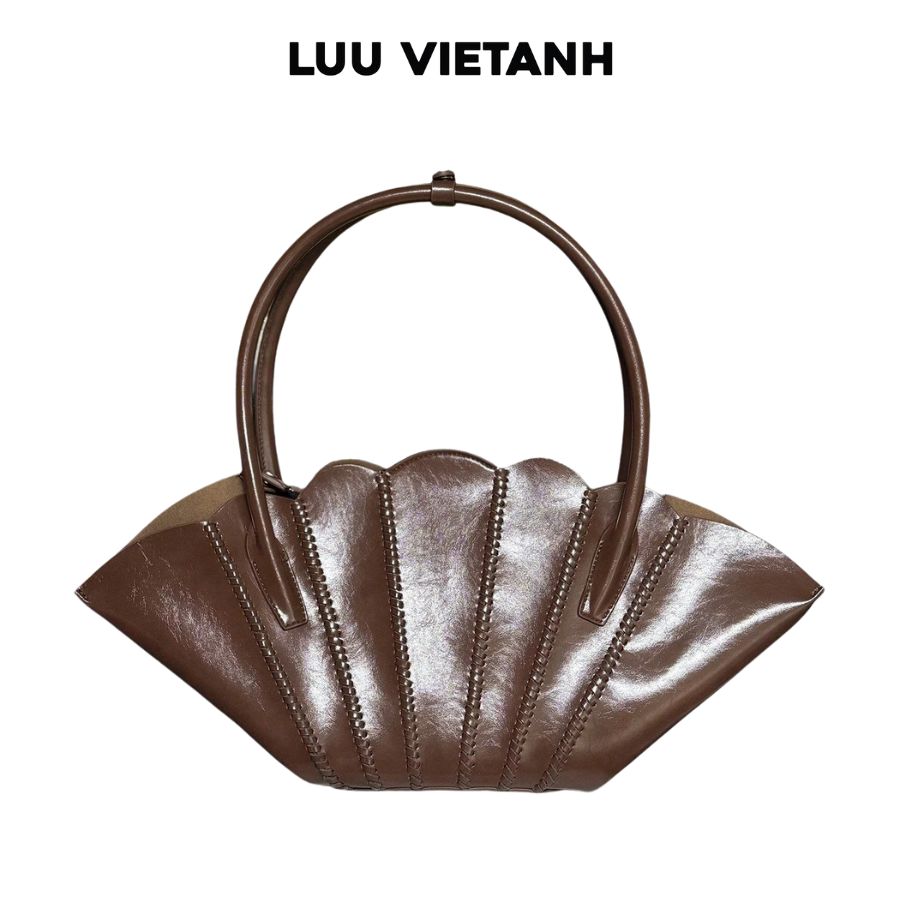 Luuvietanh Leather Ngói Bag with 5 colors