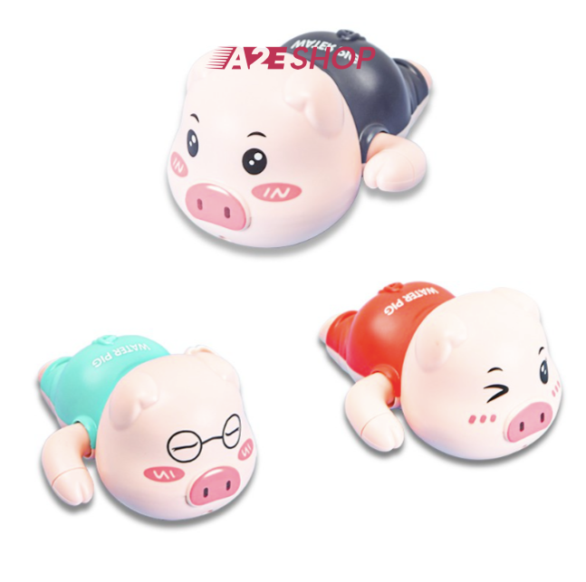 Adorable Swimming Piggy Swimming Bath Toy