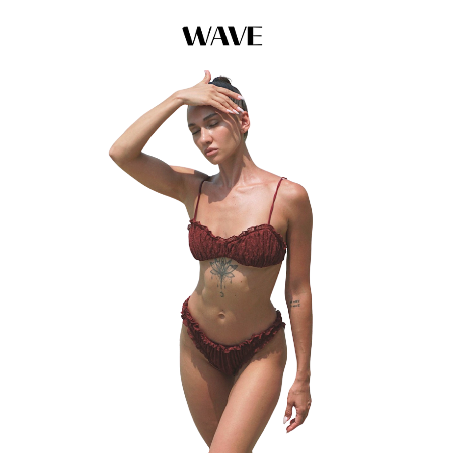 Alamea - Burgundy Bikini