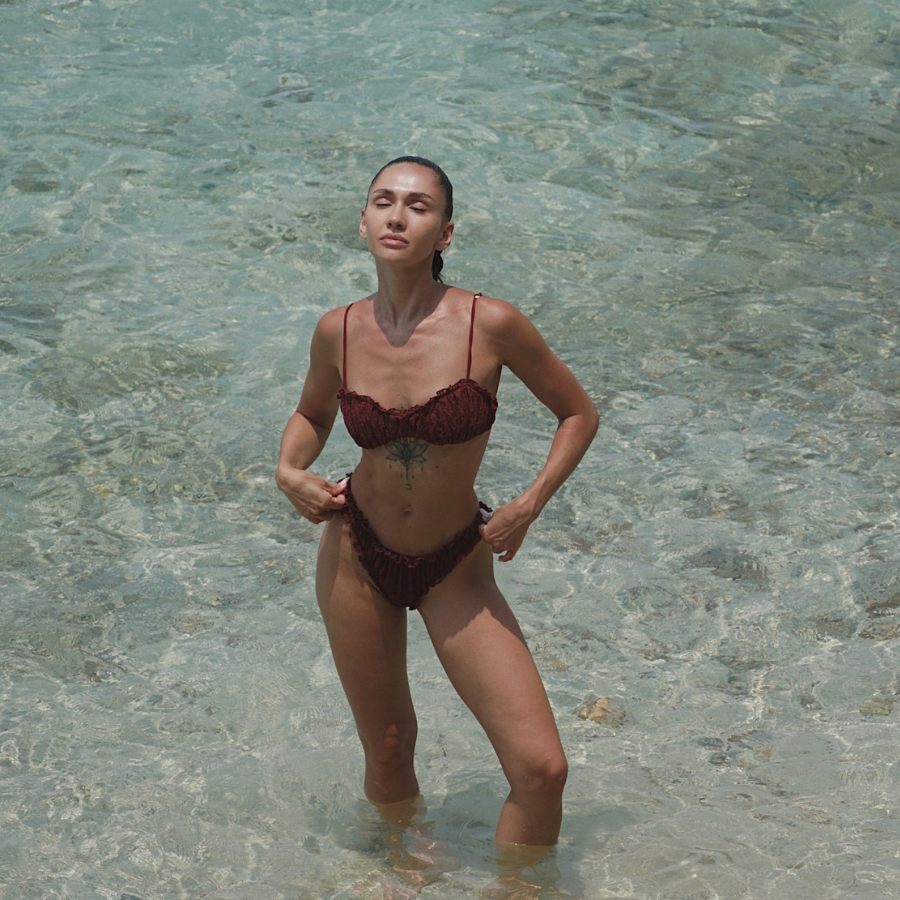 Alamea - Burgundy Bikini