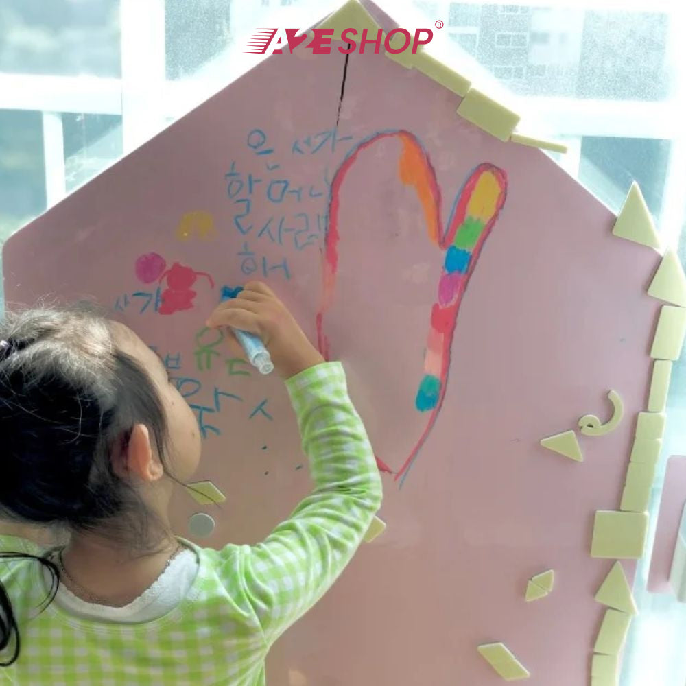 [KIROOM] Multi-functional Korean Wall Drawing Board for Children (60 x 90cm)