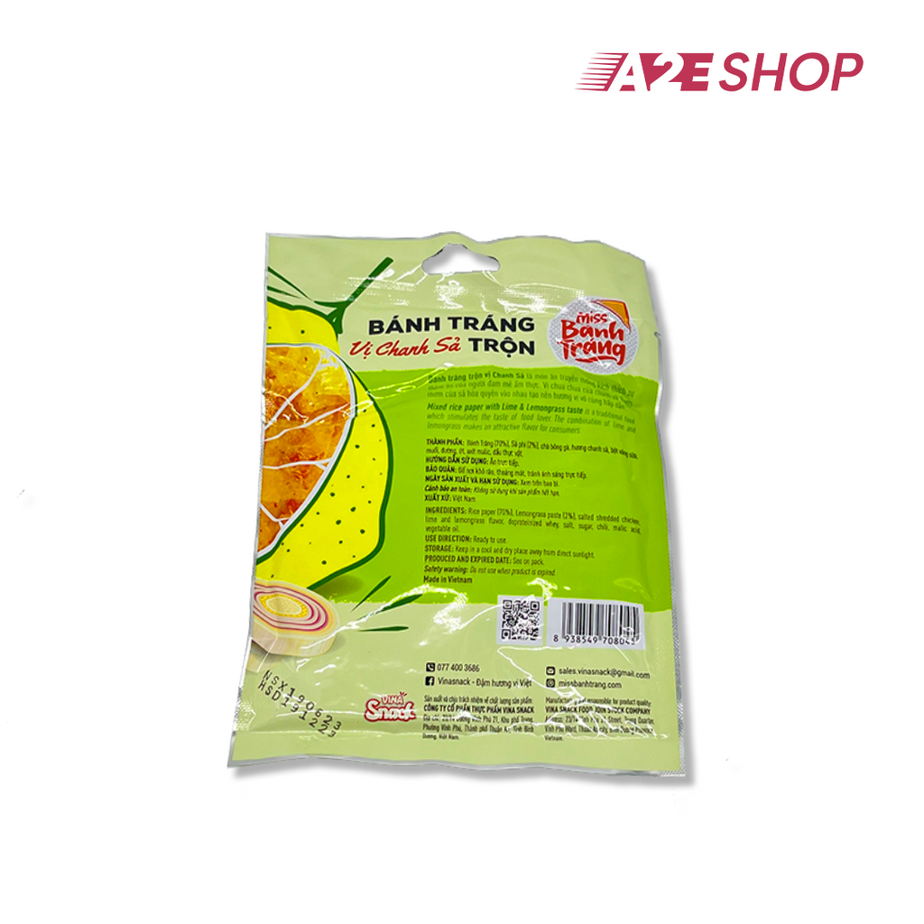 GuuAn Ricepaper Snacks - Lemongrass