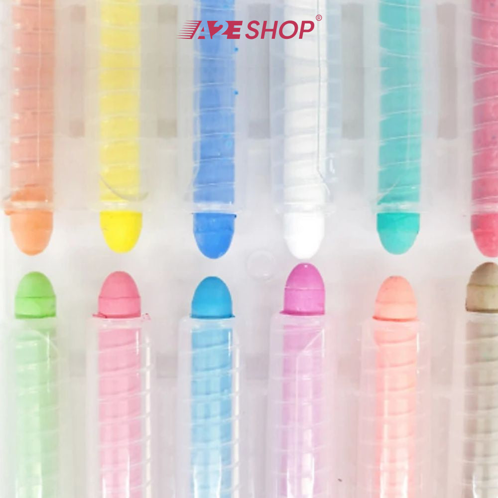 [KIROOM] Set of 12 Color Pen For Kids - Safe and Easy-to-use