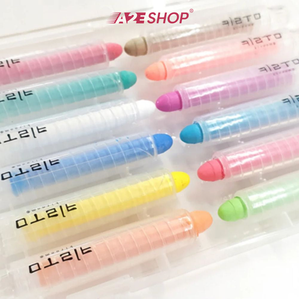 [KIROOM] Set of 12 Color Pen For Kids - Safe and Easy-to-use