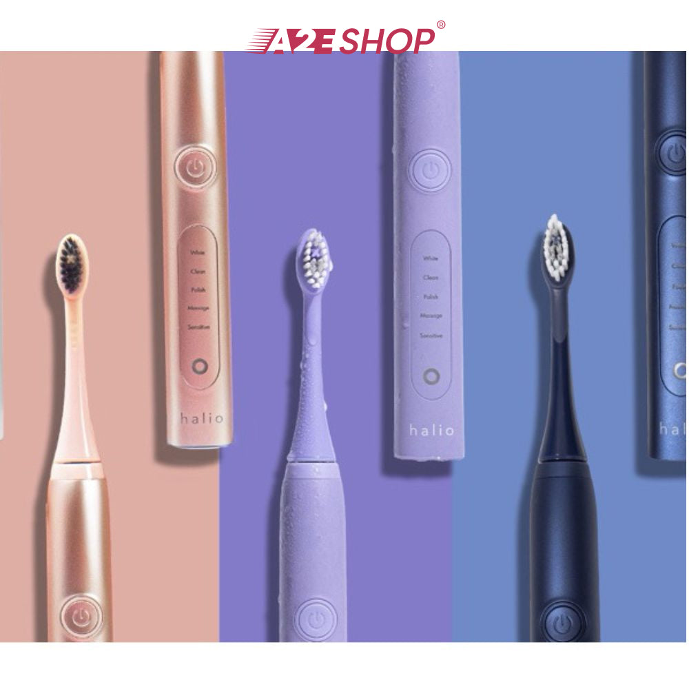 Halio Sonic Whitening Electric Toothbrush Heads - Multiple colors