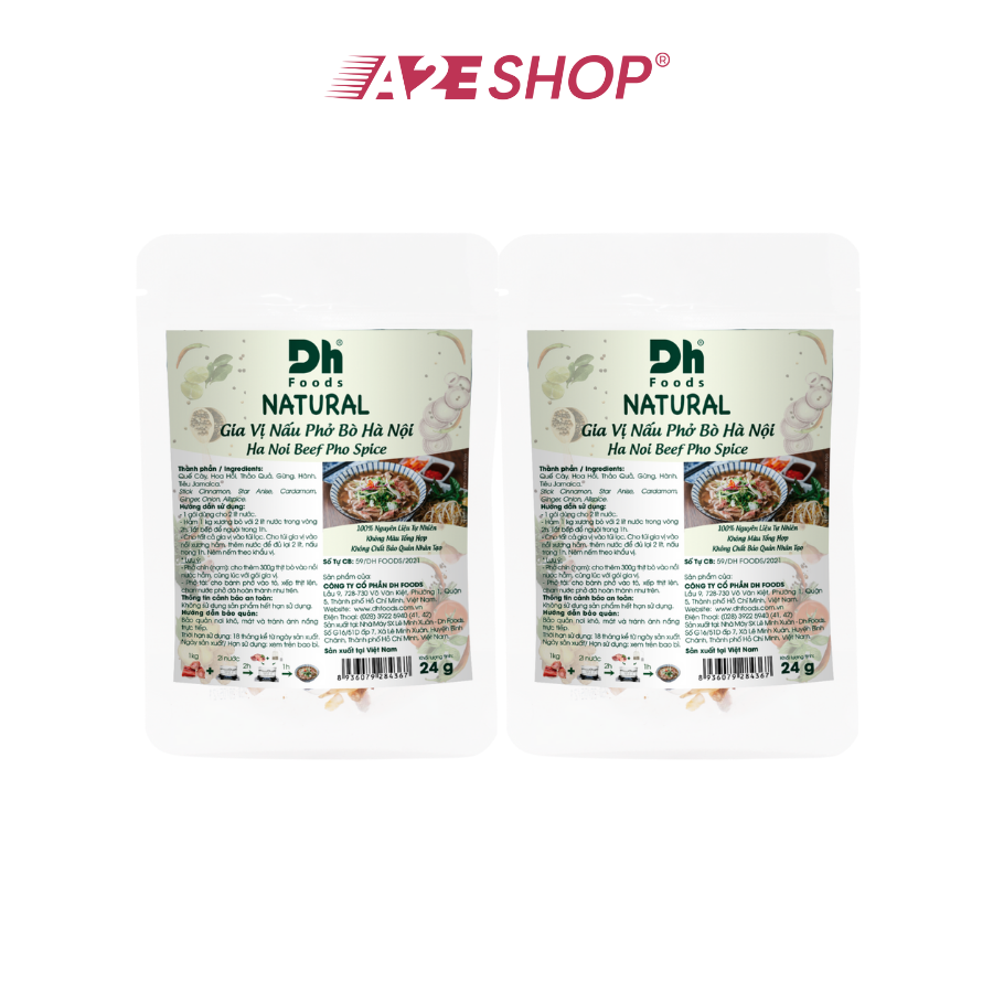 DHFoods Natural Pho Beef Spice Mix – 24g