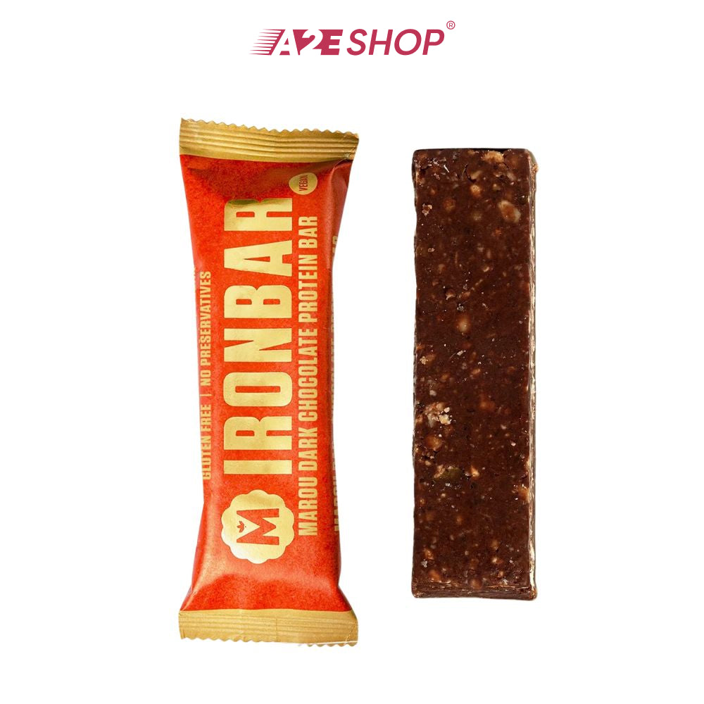 [MAISON MAROU] Iron Bar – 65% dark Chocolate Protein Bar