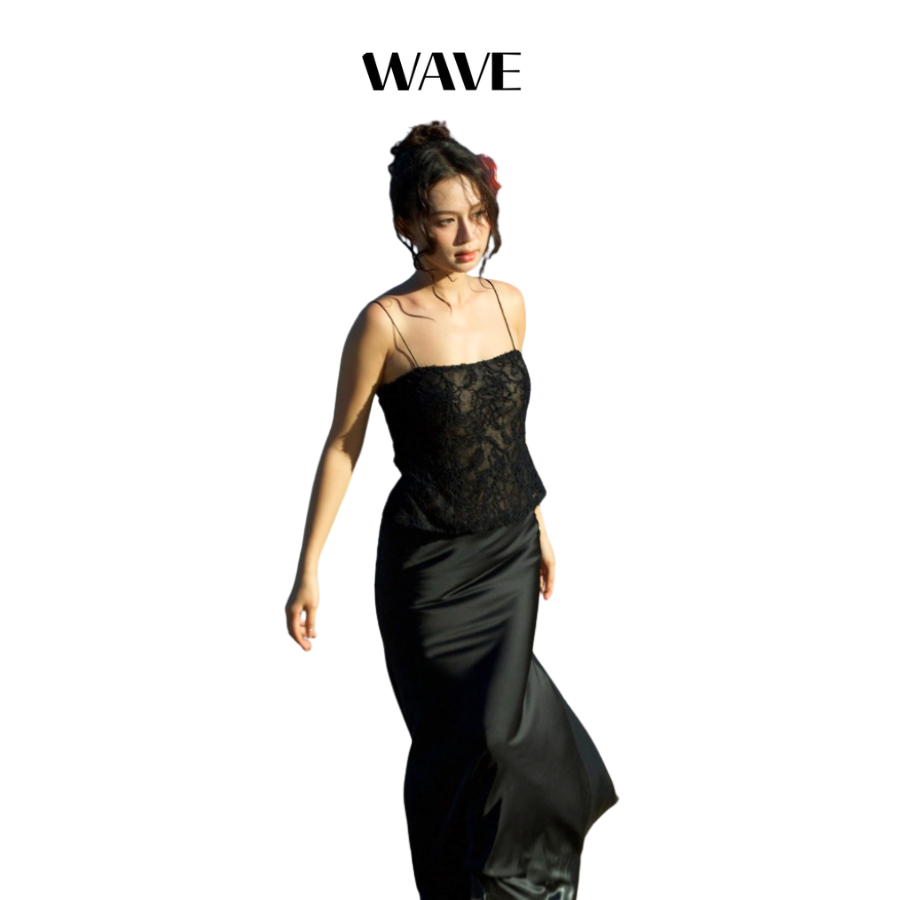 Lila - Silk Maxi Skirt