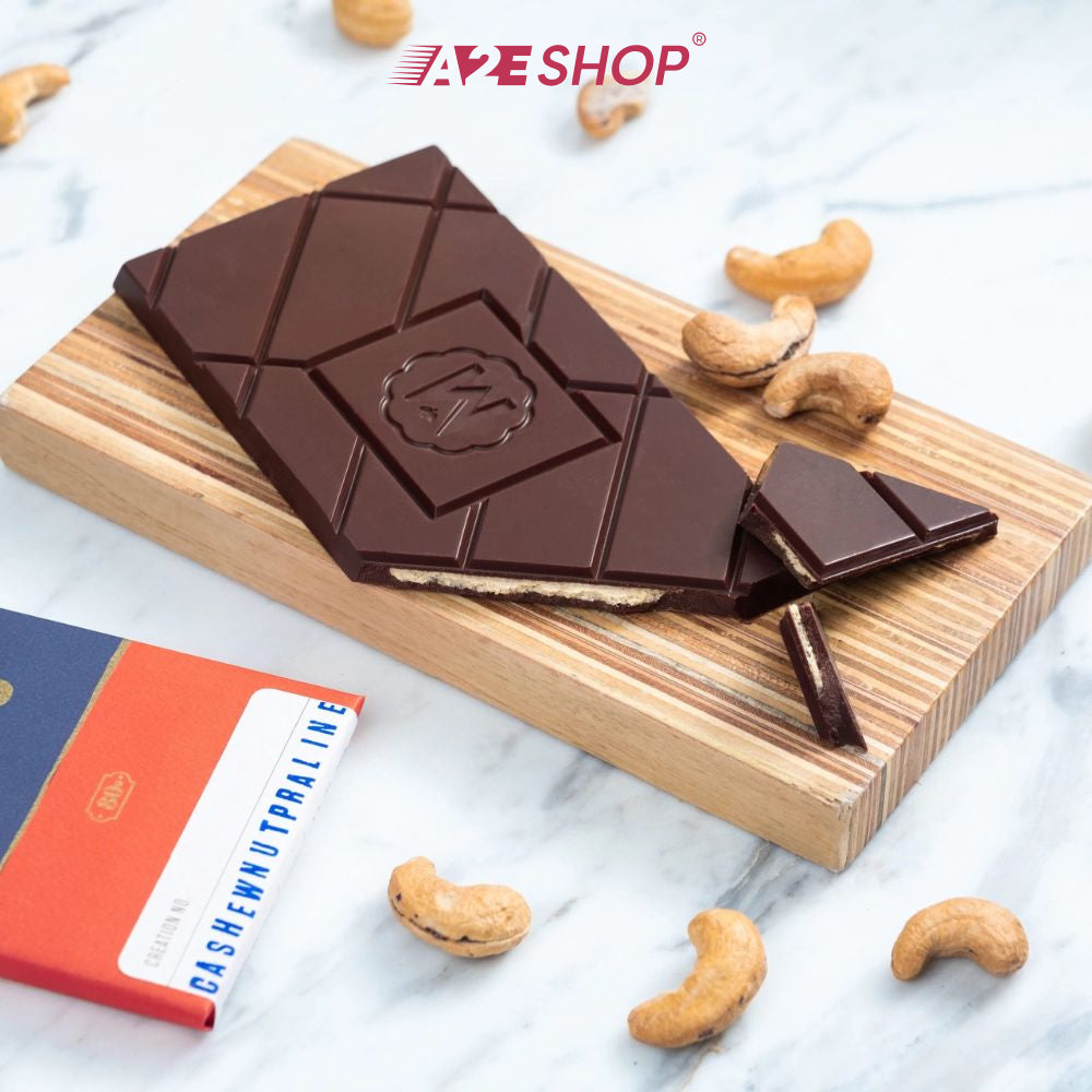 [MAISON MAROU] Exclusive Chocolate Bar – Cashew Praline 80g