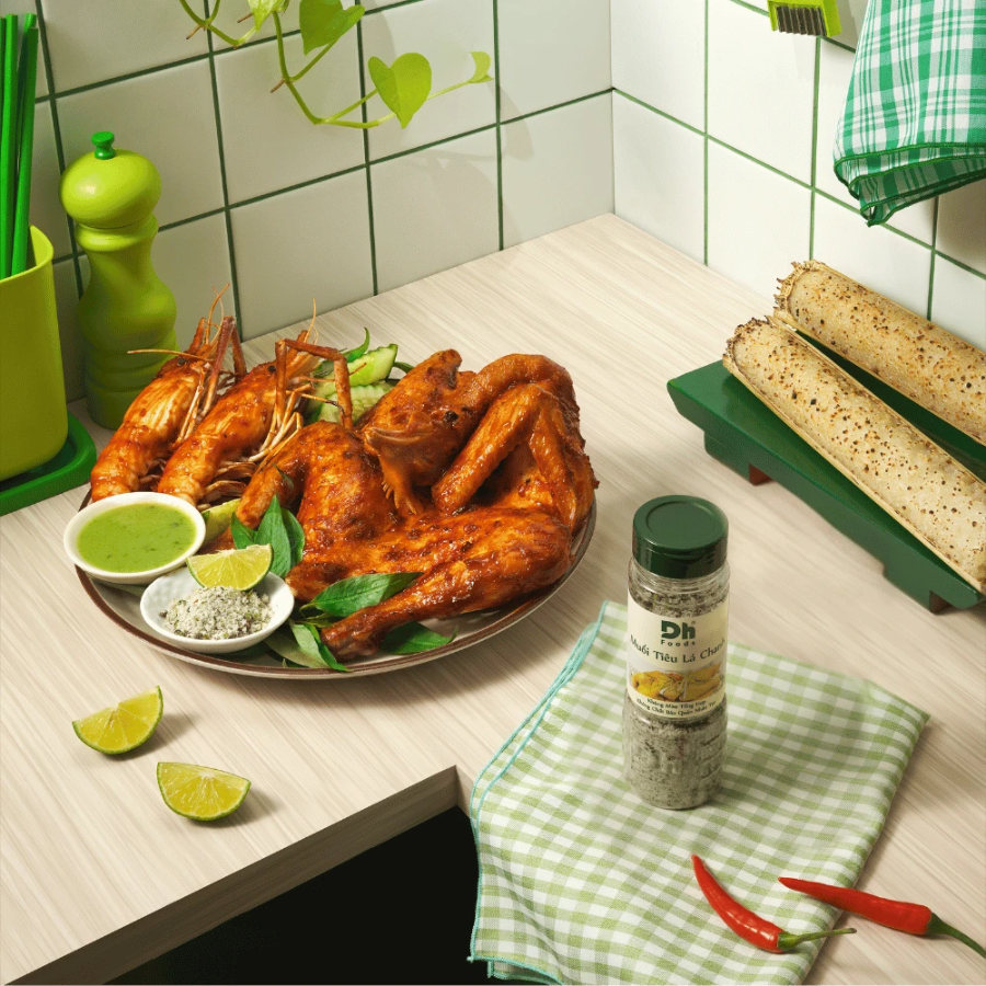 DHFoods Lime Leaf Pepper Salt – 110g
