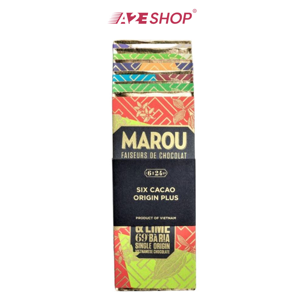 [MAISON MAROU] Origin Plus – Mini set of 6x24g Chocolate