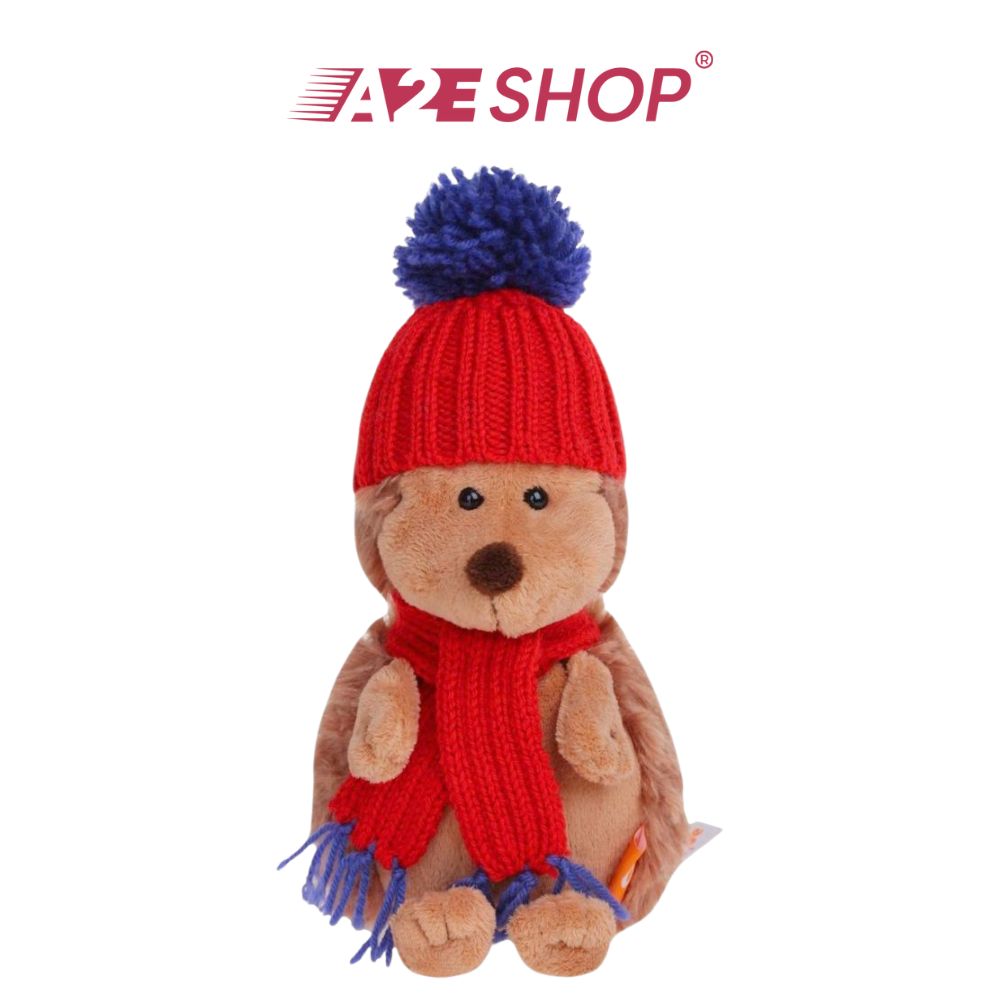 [ORANGE TOYS] Prickle the Hedgehog in Red Hats Soft Teddy Gift for Kids