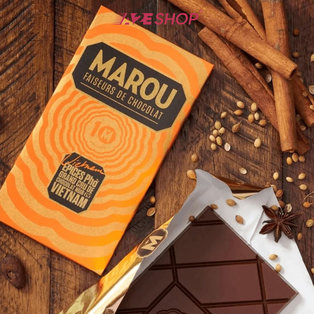 [MAISON MAROU] Phở Spice 65% – 10-year Anniversary Bar – 80g Chocolate