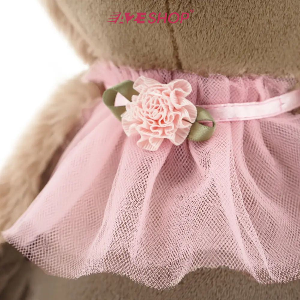 [ORANGE TOYS] Soft Baby Gift - Sonya Owl in Pink dress Teddy Bear