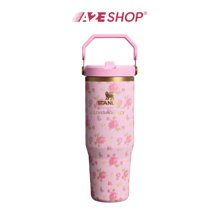 Stanley 1913 x LoveShackFancy IceFlow™ Flip Straw Tumbler | 30 OZ