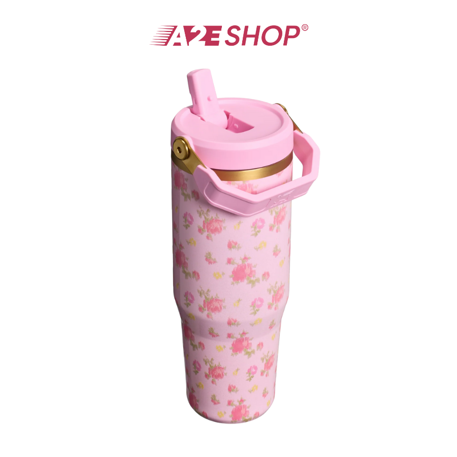 Stanley 1913 x LoveShackFancy IceFlow™ Flip Straw Tumbler | 30 OZ