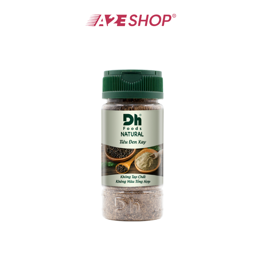 DHFoods Natural Ground Black Pepper – 80g