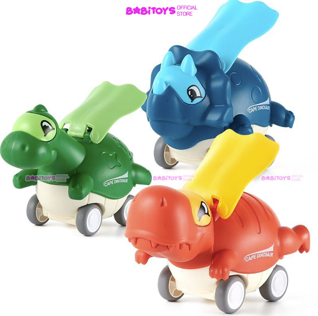 Cute Wind-up Dinosaur Car Toy