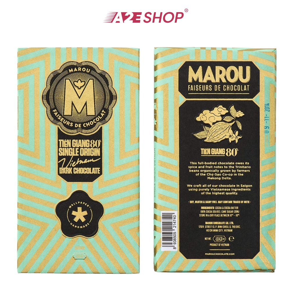 [MAISON MAROU] Wallpaper 80% - 80g Chocolate