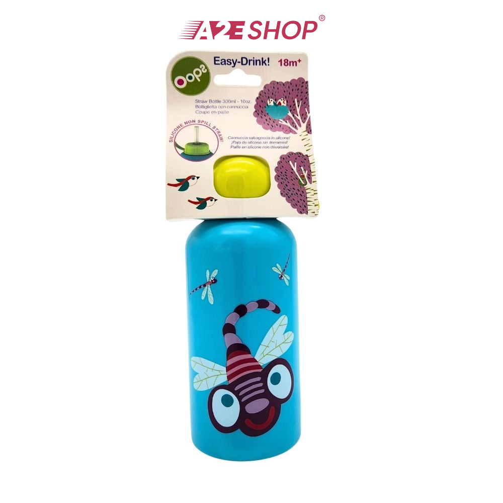 [OOPS] Easy-Drink Animal Pattern Water Bottle for Baby