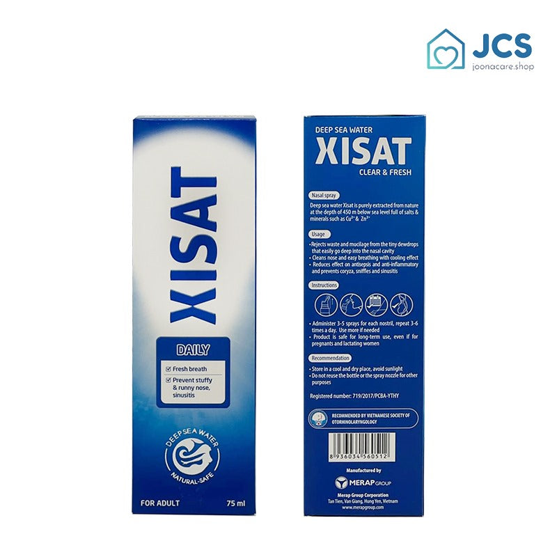Nasal Spray for Adult - Deep Sea Water XISAT (75ml)