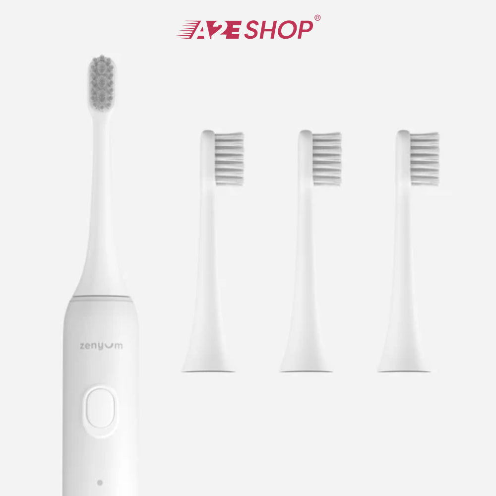 Zenyum Sonic Electric Toothbrush Head - White