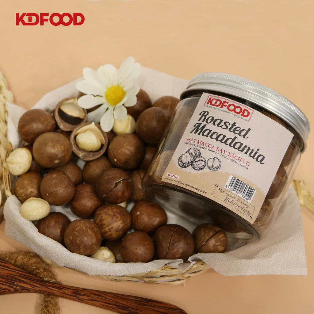 KDFOOD Premium Roasted Macadamia
